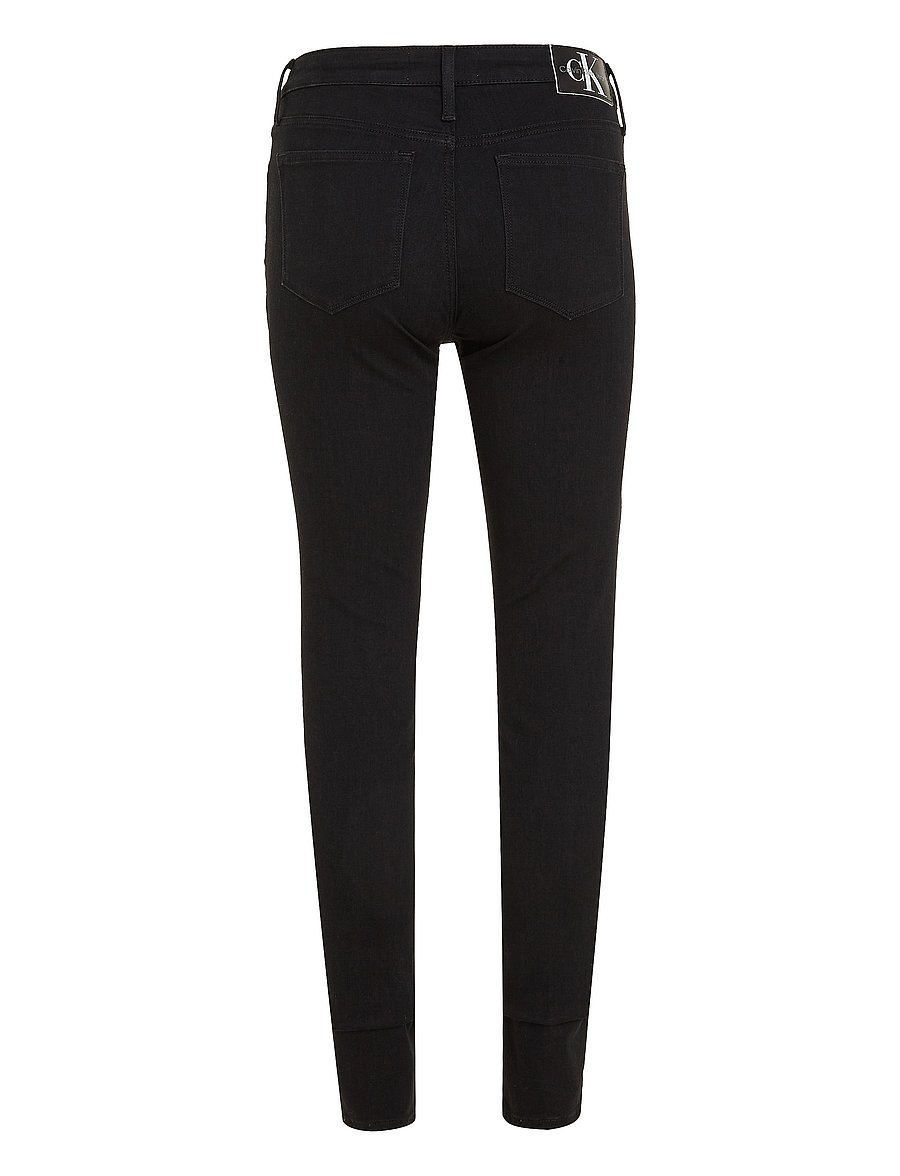 Calvin Klein Jeans - MID RISE SKINNY - skinny jeans - denim black - 2