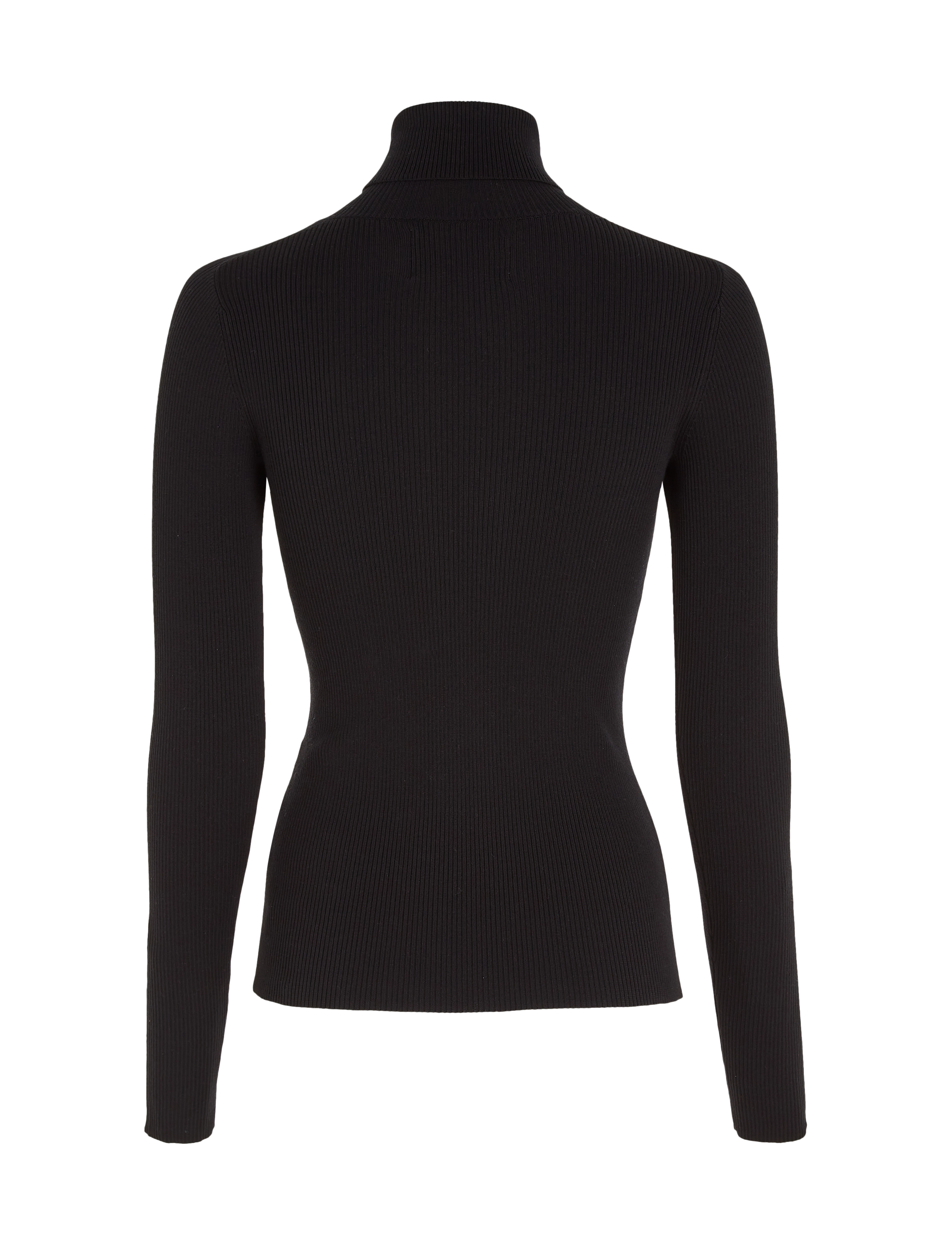 Calvin Klein Jeans - BADGE ROLL NECK SWEATER - ck black - 1