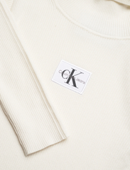 Calvin Klein Jeans - BADGE ROLL NECK SWEATER - poolopaidat - ivory - 2