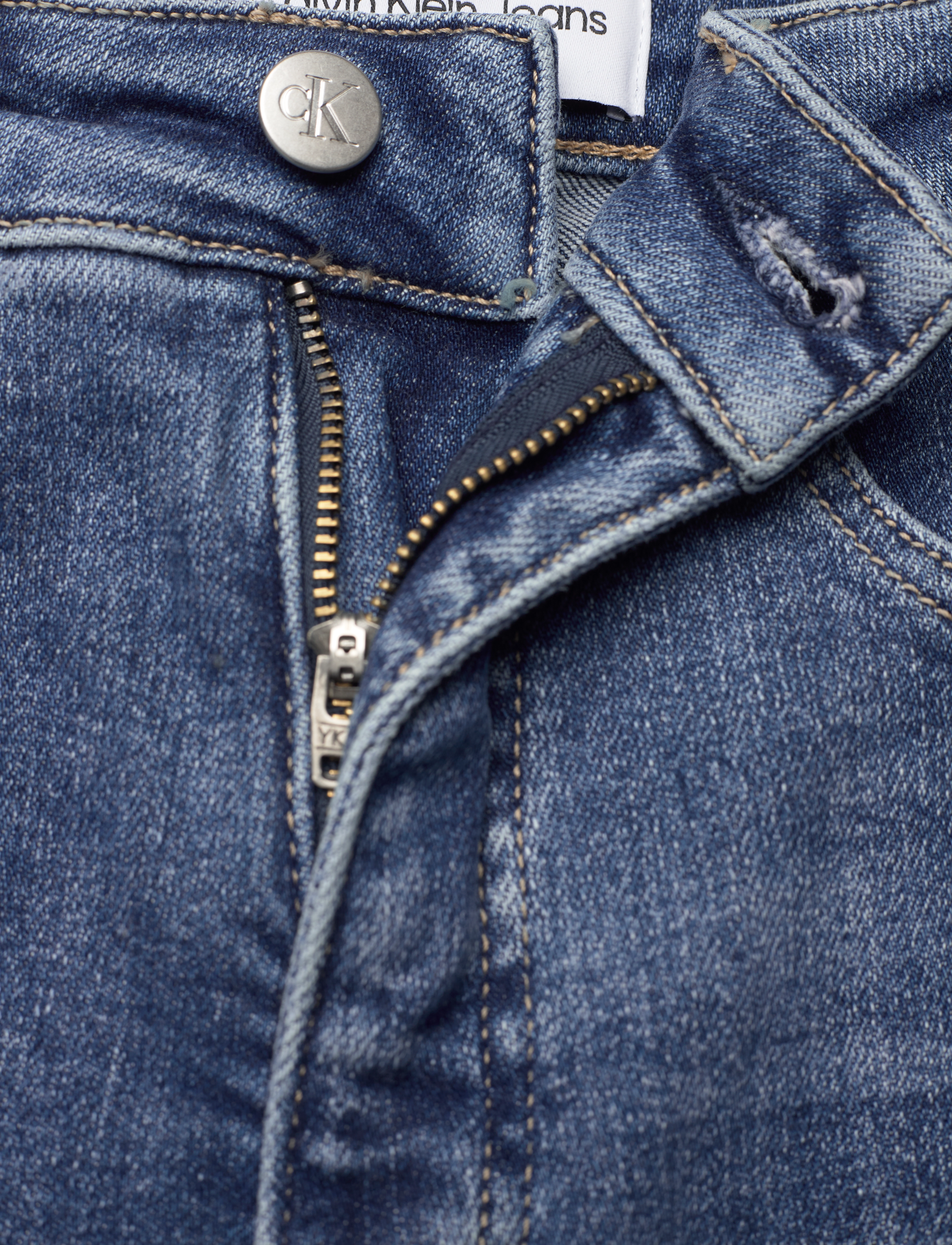 Calvin Klein Jeans - HIGH RISE SUPER SKINNY ANKLE - denim dark - 3