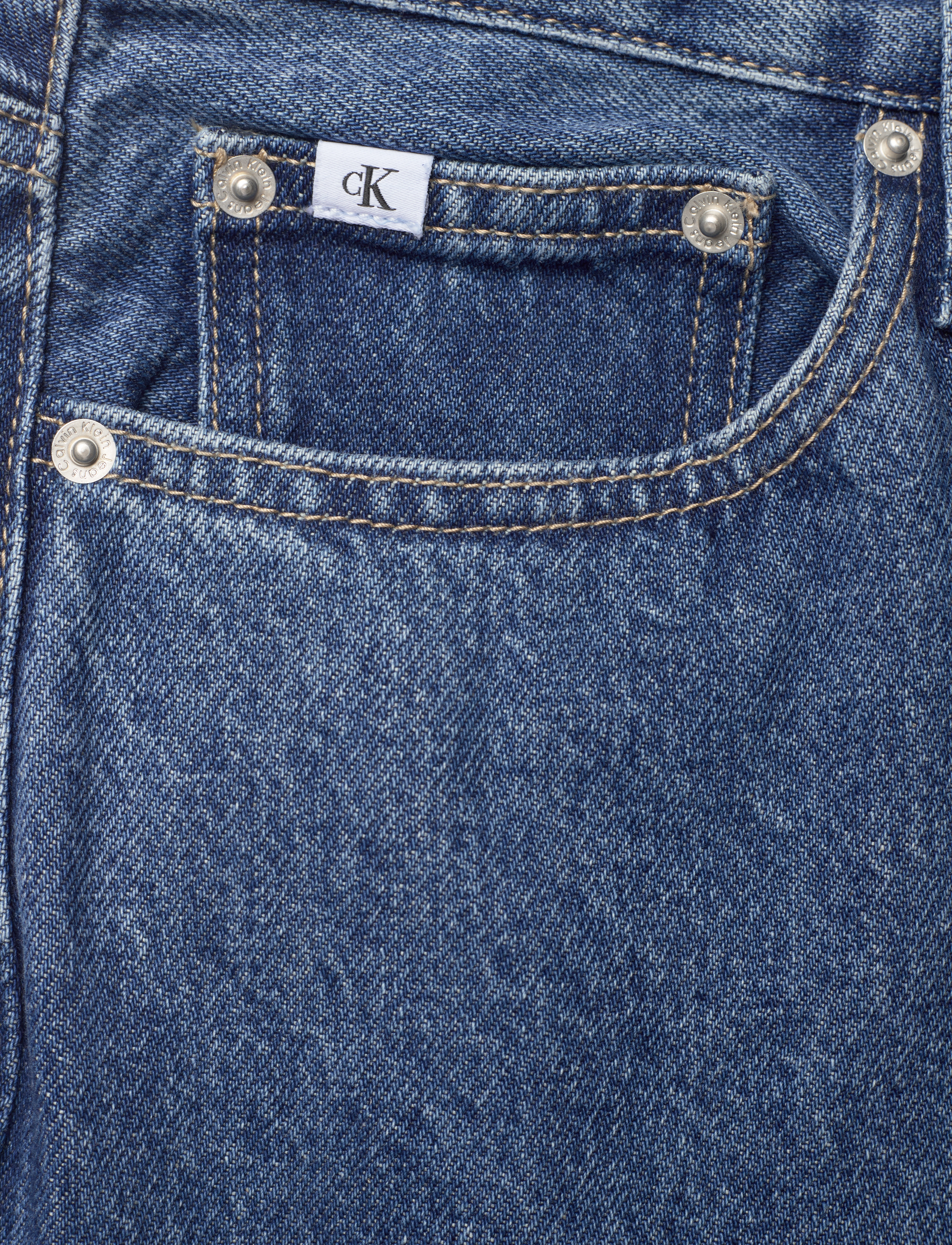 Calvin Klein Jeans - HIGH RISE STRAIGHT - denim medium - 2