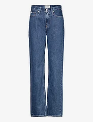 Calvin Klein Jeans - LOW RISE STRAIGHT - tiesaus kirpimo džinsai - denim medium - 0