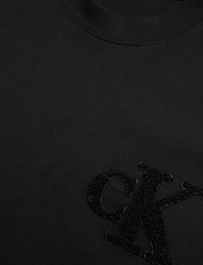 Calvin Klein Jeans - CHENILLE CK RELAXED TEE - marškinėliai - ck black - 2