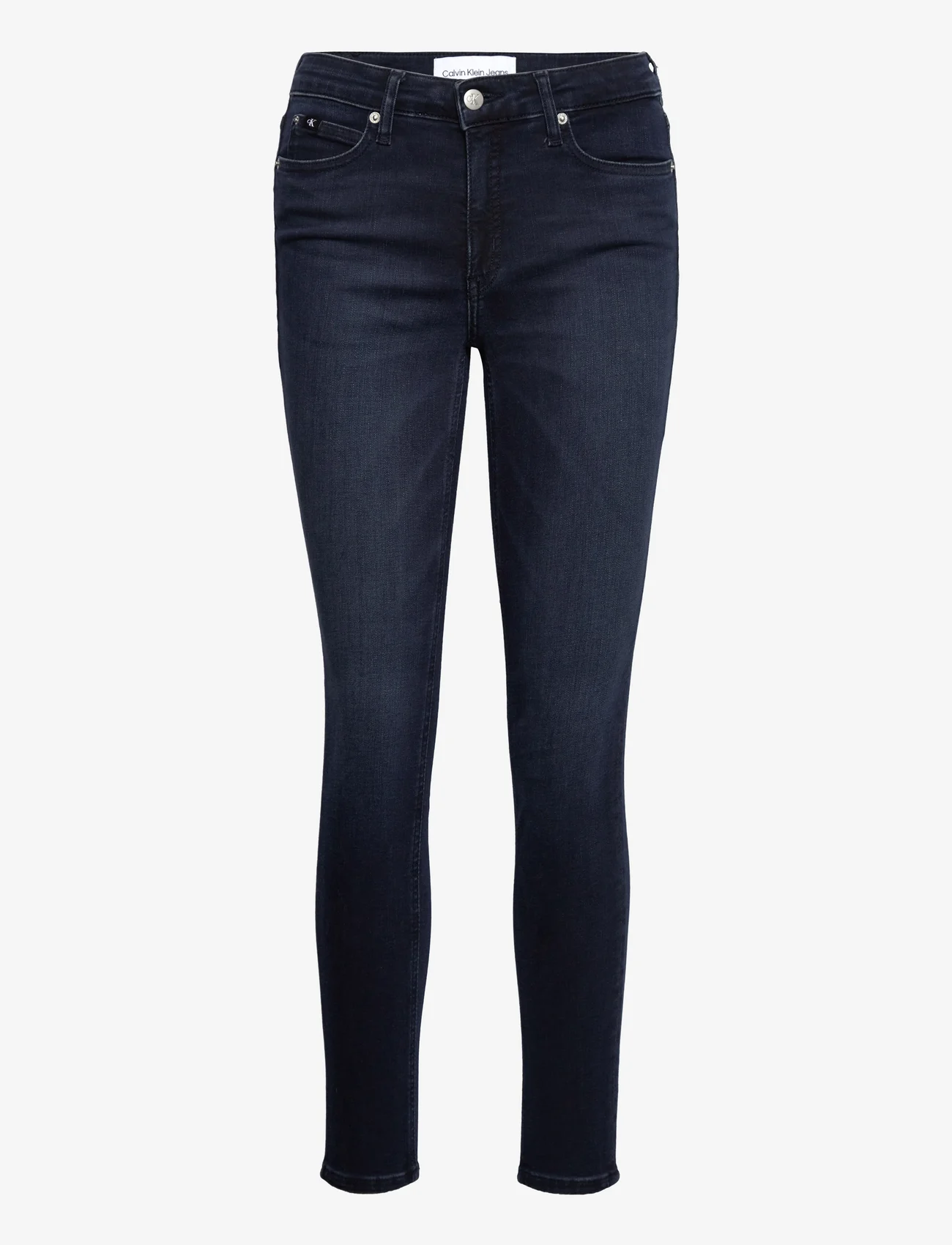 Calvin Klein Jeans - MID RISE SKINNY ANKLE - skinny jeans - denim dark - 0