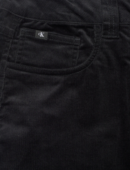 Calvin Klein Jeans - HIGH RISE CORDUROY PANT - cargo-housut - ck black - 2