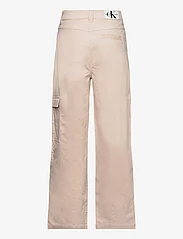 Calvin Klein Jeans - HIGH RISE CORDUROY PANT - cargobyxor - putty beige - 1
