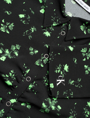Calvin Klein Jeans - LONG SLEEVE FITTED SHIRT - long-sleeved shirts - black acid light floral - 2