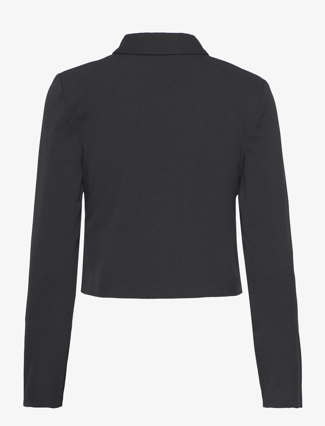 Calvin Klein Jeans - LONG SLEEVE FITTED SHIRT - long-sleeved shirts - ck black - 1