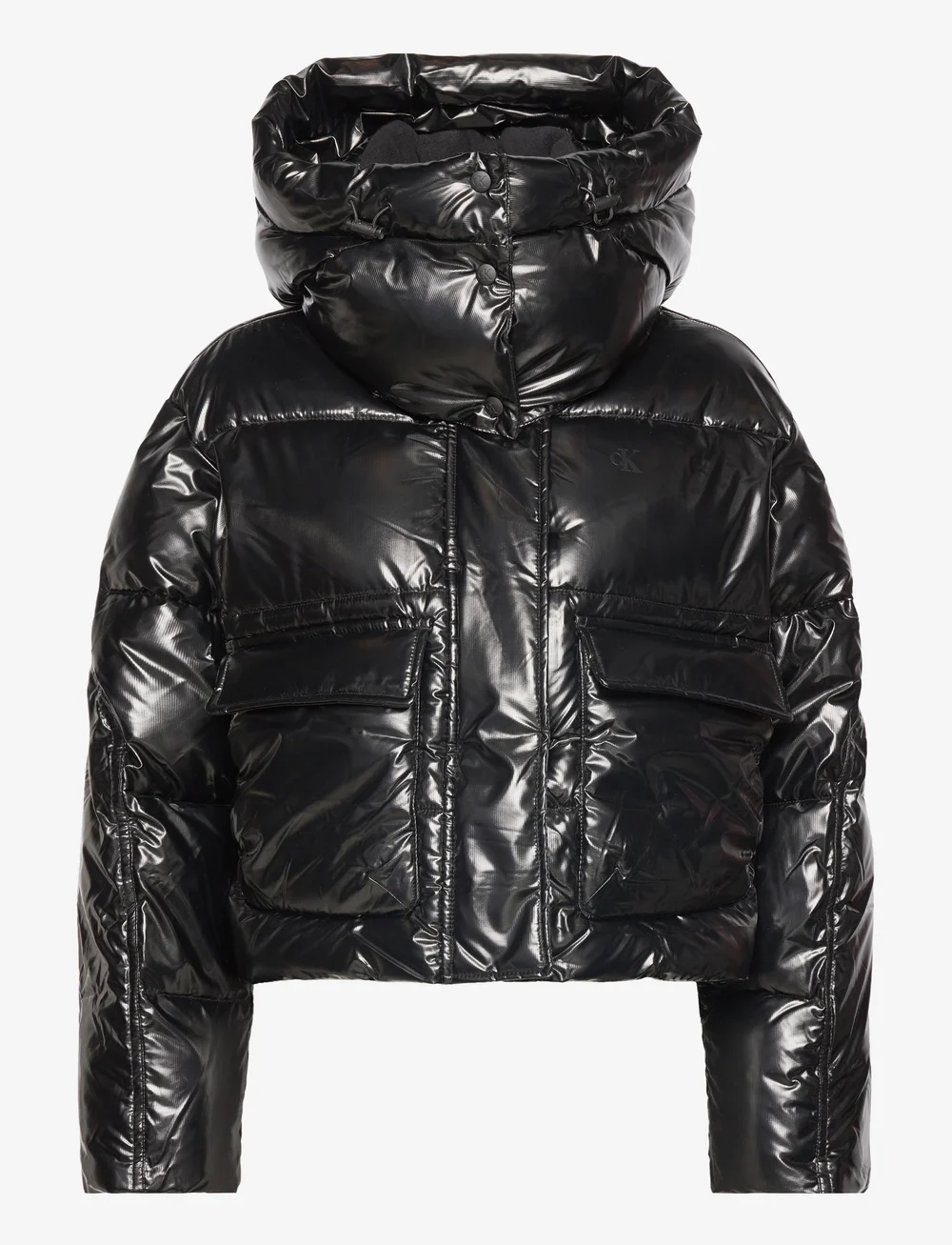 High shine sale puffer jacket