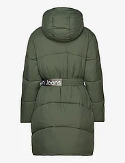 Calvin Klein Jeans - LOGO BELT LONG PUFFER - winter jackets - thyme - 1