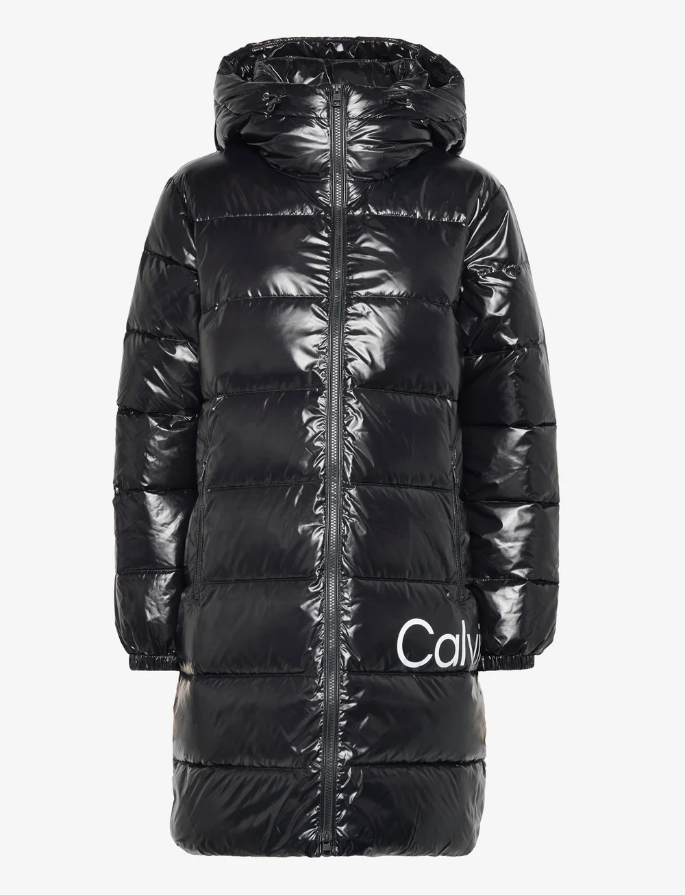 Calvin klein long jacket best sale