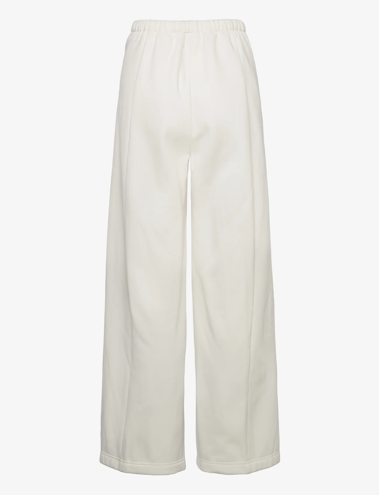 Calvin Klein Jeans - TAPE WIDE LEG JOG PANT - odzież imprezowa w cenach outletowych - ivory - 1
