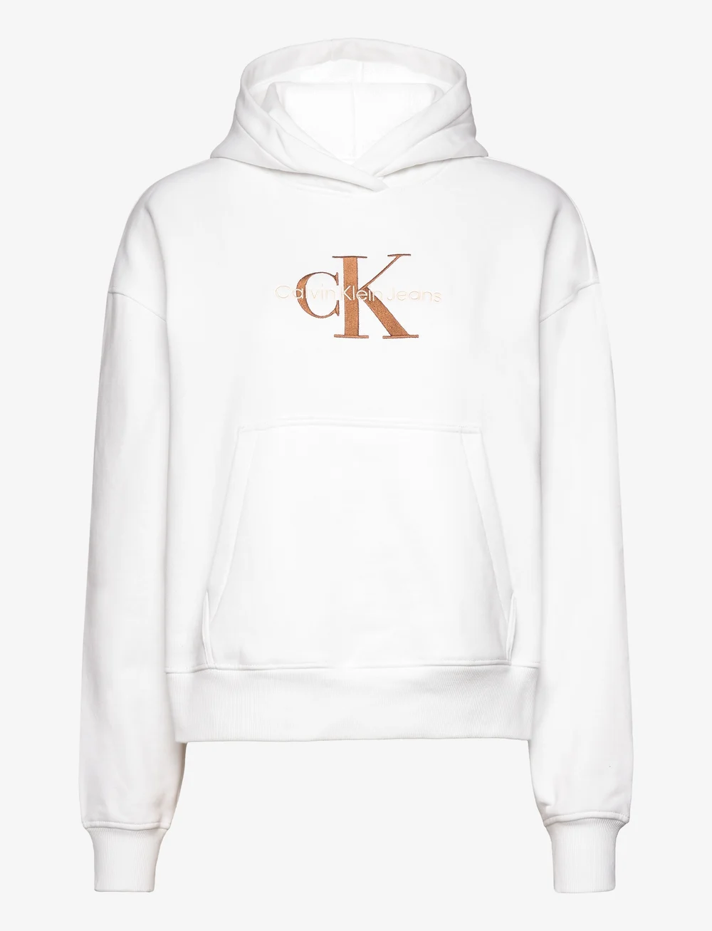Calvin klein jeans white 2025 hoodie