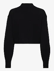 Calvin Klein Jeans - SHORT LAMBSWOOL SWEATER - neulepuserot - ck black - 1