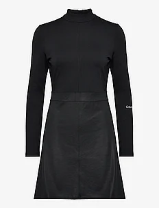 COATED MILANO A-LINE DRESS, Calvin Klein Jeans