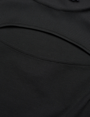 Calvin Klein Jeans - CUT OUT RIB MIX MILANO DRESS - aptemtos suknelės - ck black - 2