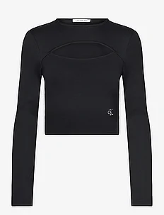 MILANO CUT OUT LONG SLEEVE, Calvin Klein Jeans