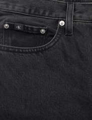 Calvin Klein Jeans - HIGH RISE STRAIGHT - džinsa bikses ar taisnām starām - denim black - 5
