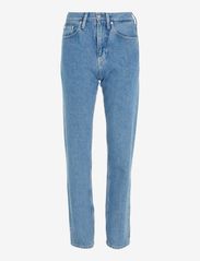 Calvin Klein Jeans - HIGH RISE STRAIGHT - džinsa bikses ar taisnām starām - denim light - 0