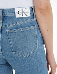 Calvin Klein Jeans - HIGH RISE STRAIGHT - proste dżinsy - denim light - 3