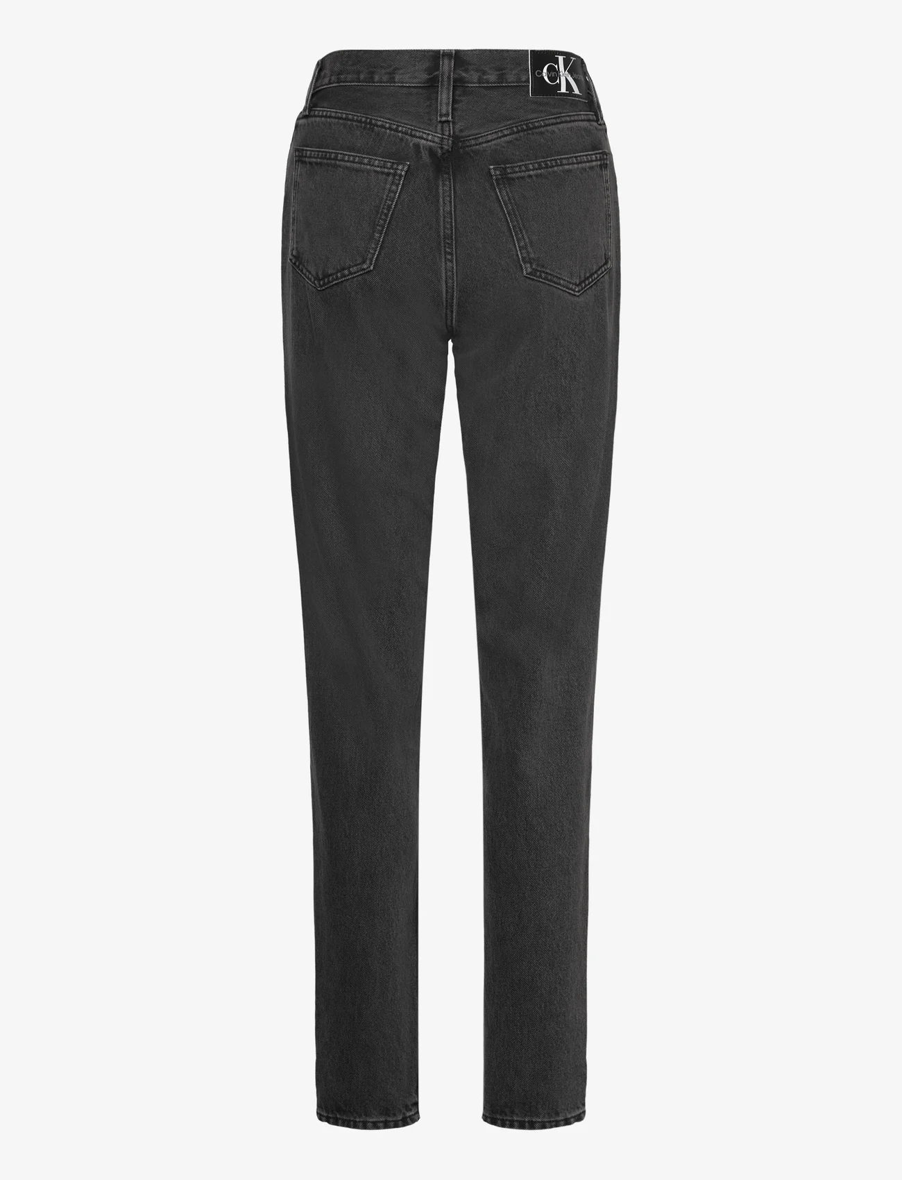 Calvin Klein Jeans - MOM JEAN - mom-lõikega teksad - denim black - 1