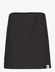 Calvin Klein Jeans - TAB SPLIT RIB MIDI SKIRT - midiseelikud - ck black - 0