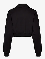Calvin Klein Jeans - LABEL POLO COLLAR SWEATSHIRT - plus size & curvy - ck black - 1