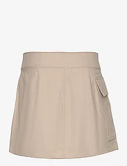 Calvin Klein Jeans - FLANNEL WRAP SKIRT - spódnice mini - plaza taupe - 1