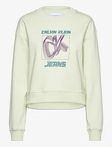 HYPER REAL CK SWEATSHIRT, Calvin Klein Jeans