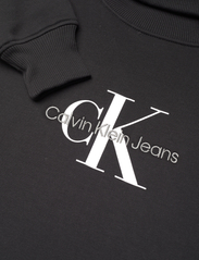 Calvin Klein Jeans - MONOLOGO ROLL NECK DRESS - džemperio tipo suknelės - ck black - 2