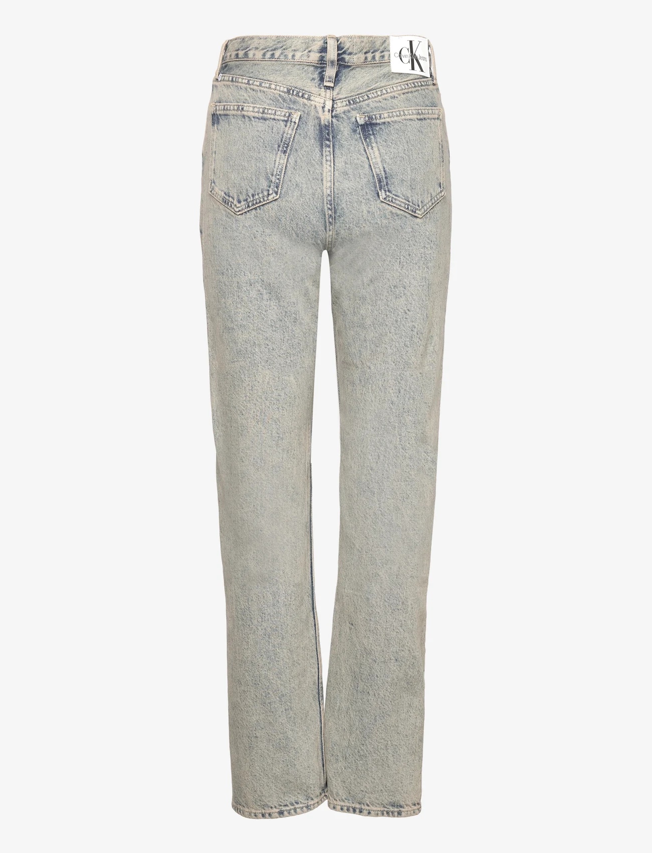 Calvin Klein Jeans - HIGH RISE STRAIGHT - tiesaus kirpimo džinsai - denim medium - 1