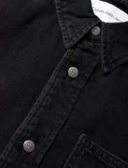 Calvin Klein Jeans - BELTED UTILITY DENIM SHIRT DRESS - farkkumekot - denim black - 2