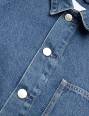 Calvin Klein Jeans - DARTED DENIM SHIRT DRESS - jeansklänningar - denim medium - 2