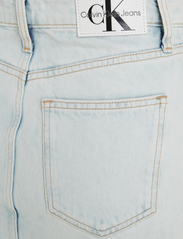 Calvin Klein Jeans - FRONT SPLIT MAXI DENIM SKIRT - maxi röcke - denim light - 5