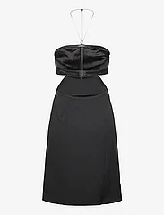 Calvin Klein Jeans - BUSTIER CHAIN DETAIL DRESS - proginės suknelės - ck black - 1