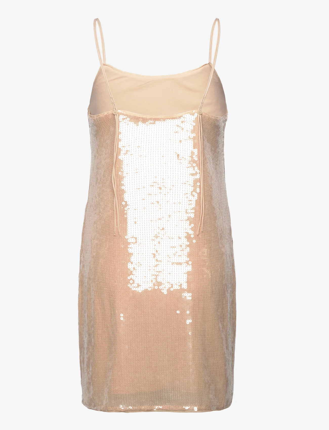 Calvin Klein Jeans - SEQUINS DRESS - ballīšu apģērbs par outlet cenām - frosted almond - 1