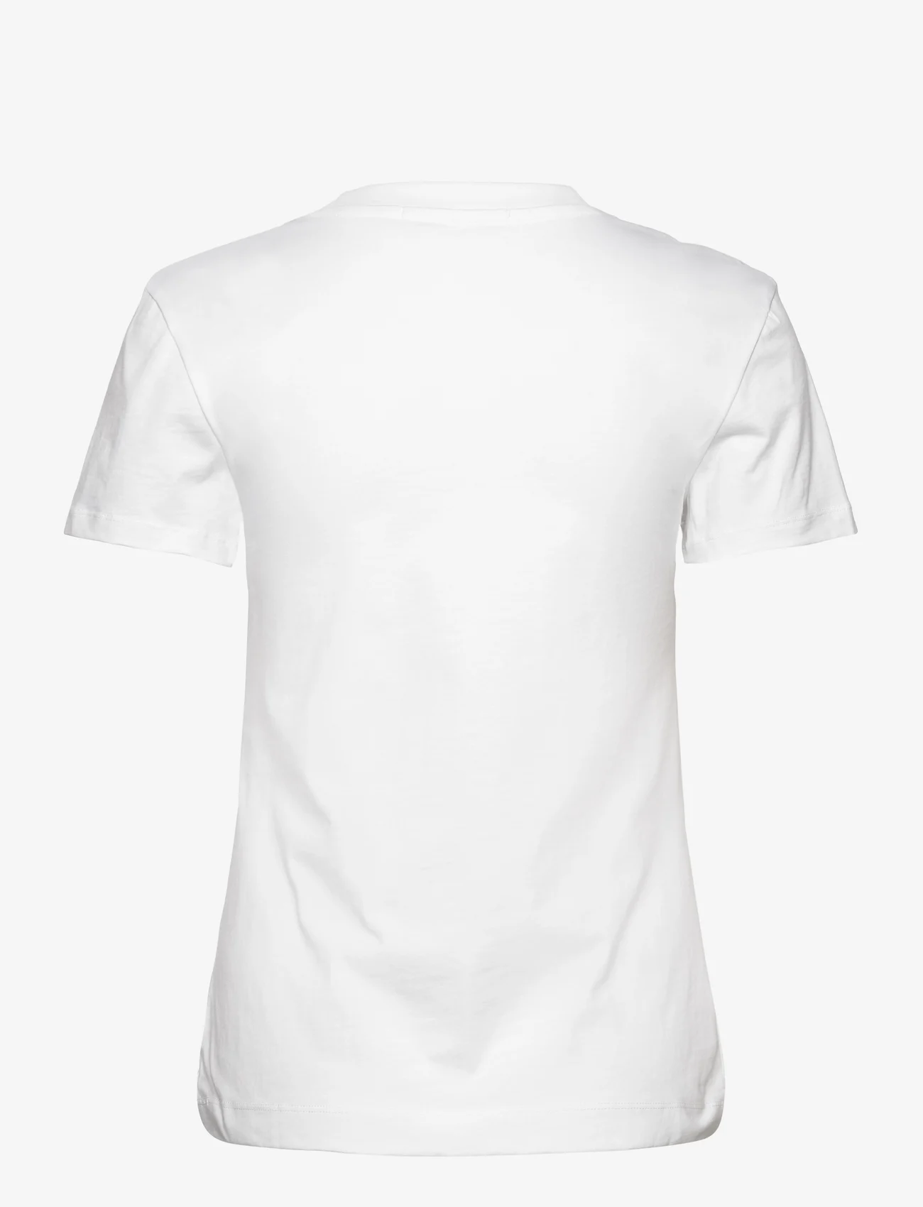 Calvin Klein Jeans - MONOLOGO SLIM TEE - t-skjorter - bright white - 1