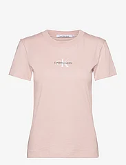 Calvin Klein Jeans - MONOLOGO SLIM TEE - t-shirts - sepia rose - 0