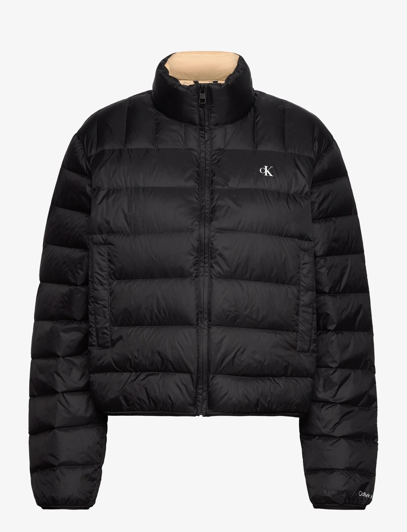 Calvin Klein Jeans - UL SHORT PUFFER - winter jackets - ck black - 0