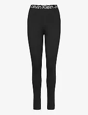 Calvin Klein Jeans - LOGO TAPE MILANO LEGGINGS - leggings - ck black - 0