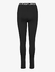 Calvin Klein Jeans - LOGO TAPE MILANO LEGGINGS - leggings - ck black - 1