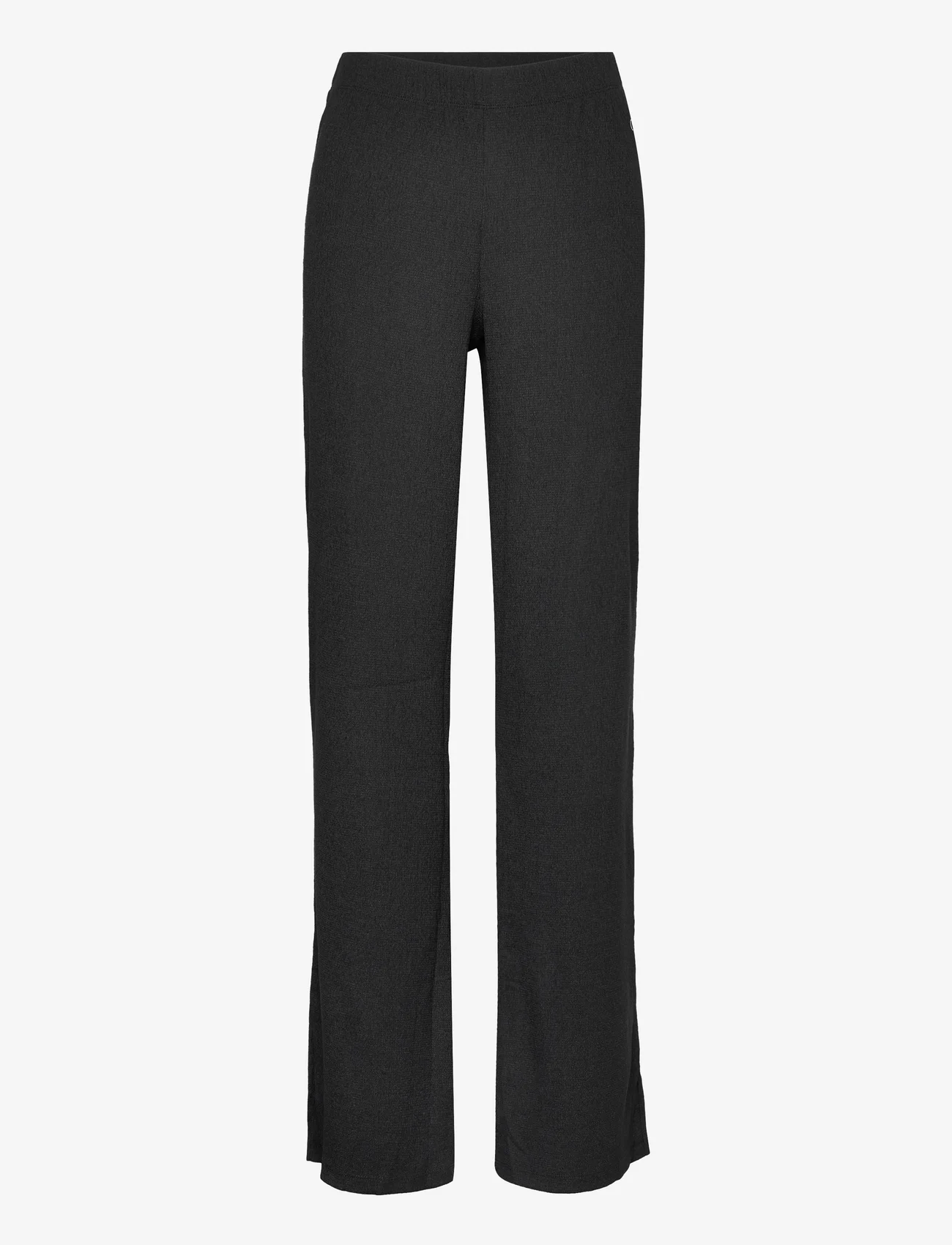 Calvin Klein Jeans - STRAIGHT KNIT PANTS - bukser - ck black - 0