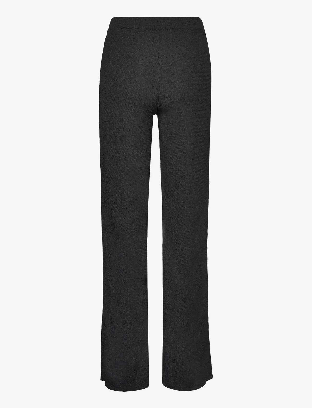 Calvin Klein Jeans - STRAIGHT KNIT PANTS - kelnės - ck black - 1