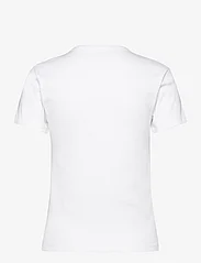 Calvin Klein Jeans - WOVEN LABEL RIB REGULAR TEE - die niedrigsten preise - bright white - 1