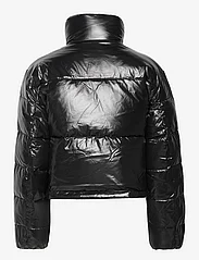 Calvin Klein Jeans - CROPPED SHINY PUFFER - wyściełane kurtki - ck black - 4