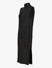 Calvin Klein Jeans - WASHED LONG SWEATER DRESS - stickade klänningar - ck black - 2