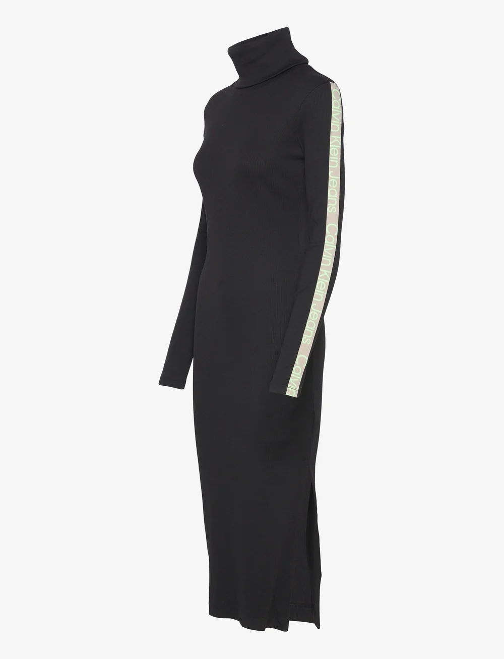 Calvin Klein Jeans Logo Elastic Rib Long Dress - Midi dresses