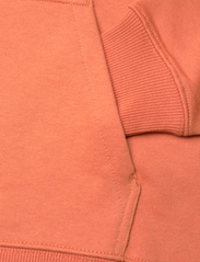 Calvin Klein Jeans - WOVEN LABEL HOODIE - sporta džemperi un džemperi ar kapuci - burnt clay - 3