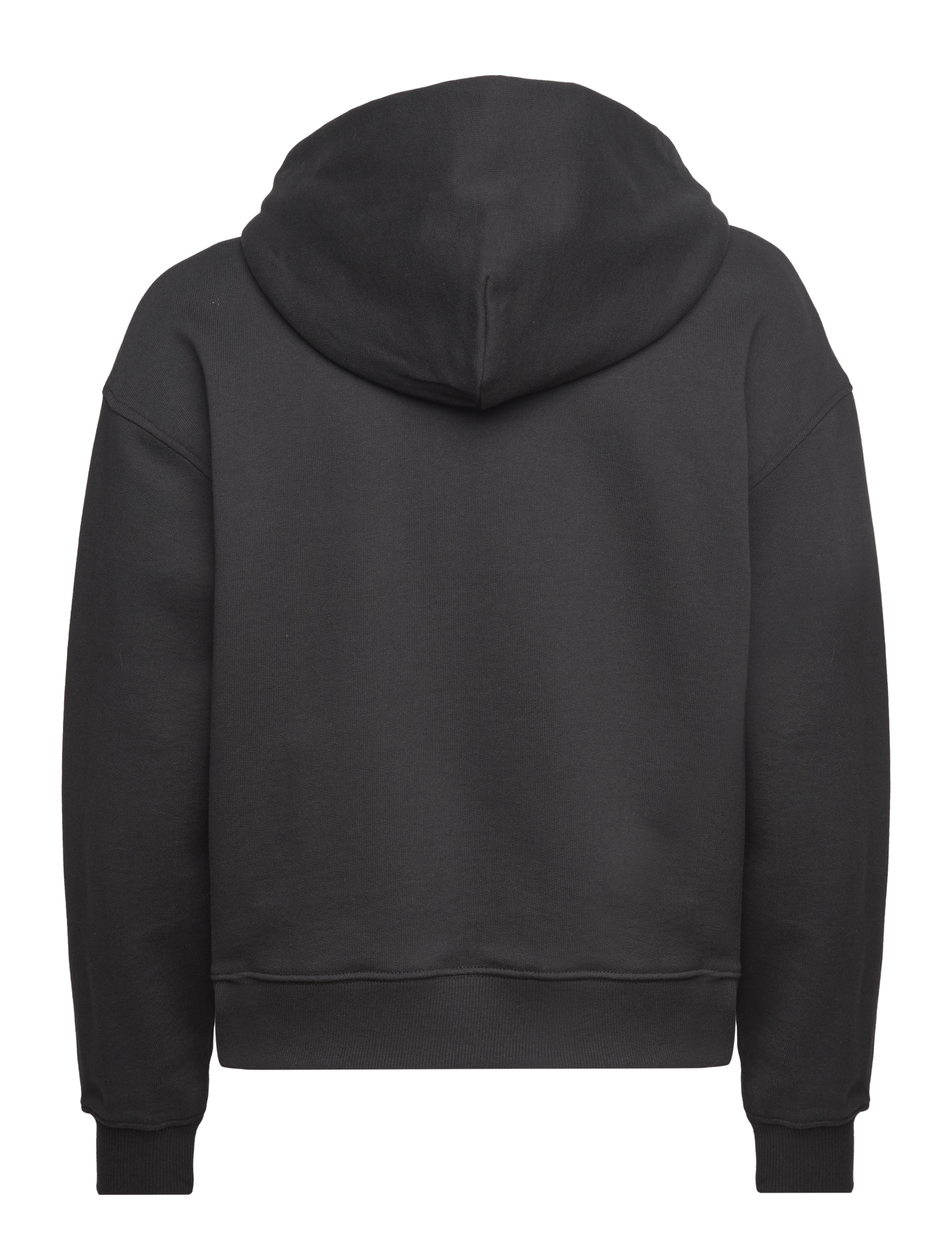 Calvin Klein Jeans - WOVEN LABEL HOODIE - ck black - 1