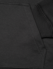 Calvin Klein Jeans - WOVEN LABEL HOODIE - sporta džemperi un džemperi ar kapuci - ck black - 3